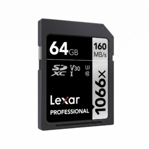 Lexar Professional 1066x 64GB SDXC UHS-I Tarjeta de Memoria