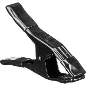 Pinzas para Fondo de Estudio de Acero Negro 2 1/4" x 2" | Clip Profesional Fotográfico