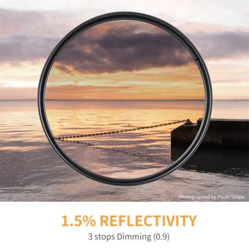 Filtro K&F Concept ND8 Degradado Suave Nano X | 49mm / 58mm / 67mm / 72mm / 77mm / 82mm - Imagen 3