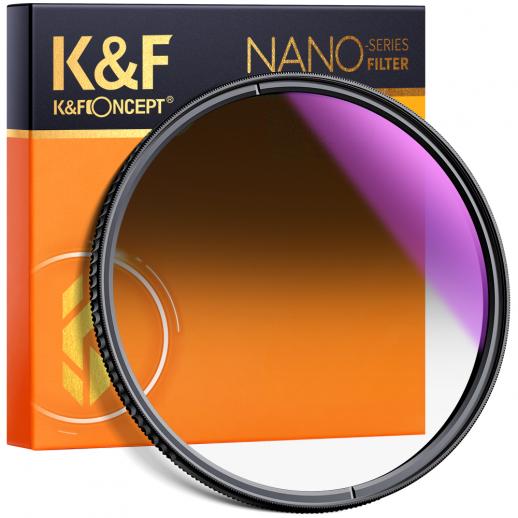 Filtro K&F Concept ND8 Degradado Suave Nano X | 49mm / 58mm / 67mm / 72mm / 77mm / 82mm