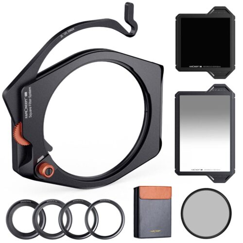 Kit Portafiltros K&F Concept Pro System 6 en 1 + CPL + ND1000 + ND8 Gradual
