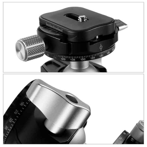 Cabezal K&F Concept 40mm Alta Capacidad KF31.019 | Cabezal Profesional para Trípode - Imagen 2
