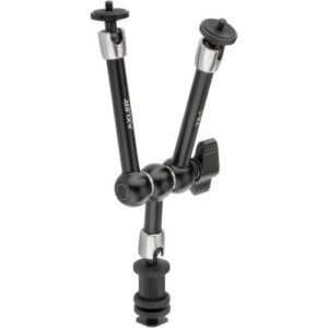 Brazo Axler Tipo Y con Cabezal Doble Rocodo YA-1 | Soporte Profesional de Estudio