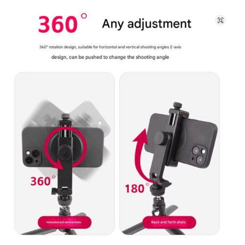 Soporte para Celular con Zapata | Montaje para Cámara y Trípode - Imagen 5